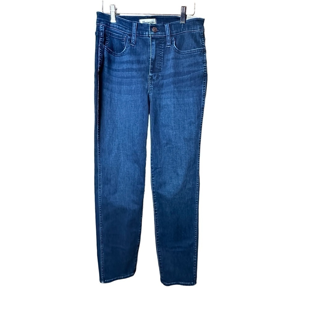Madewell Stovepipe High Rise Jeans Larchley Wash Size 26 - Picture 6 of 14